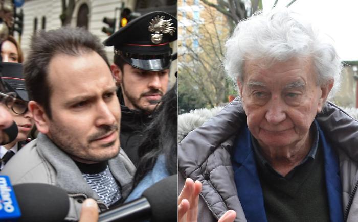 Andrea Sempio e Massimo Lovati