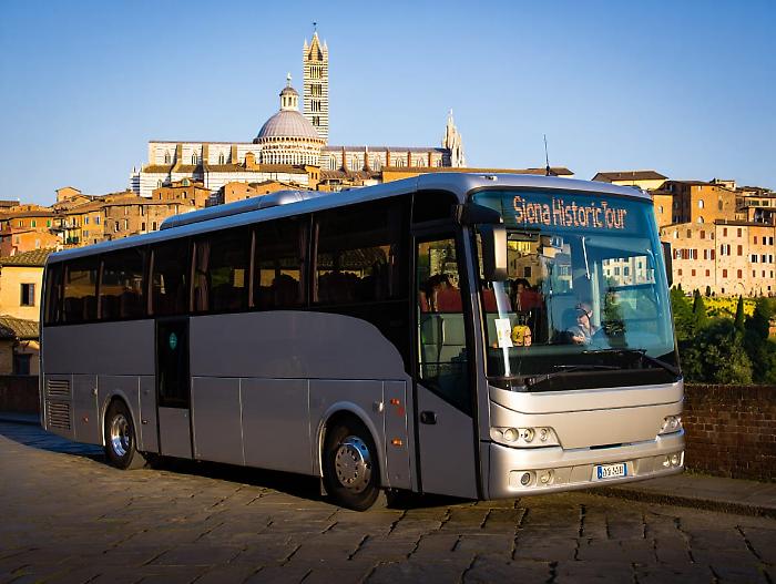bus turistico siena
