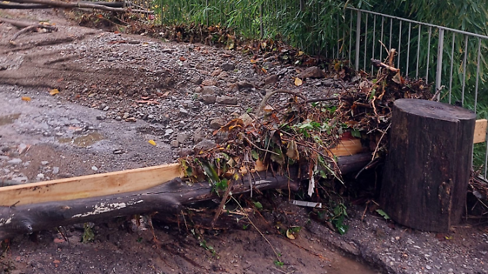 Strade allagate all'Amiata