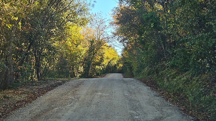 strada sterrata dell’Osteriaccia