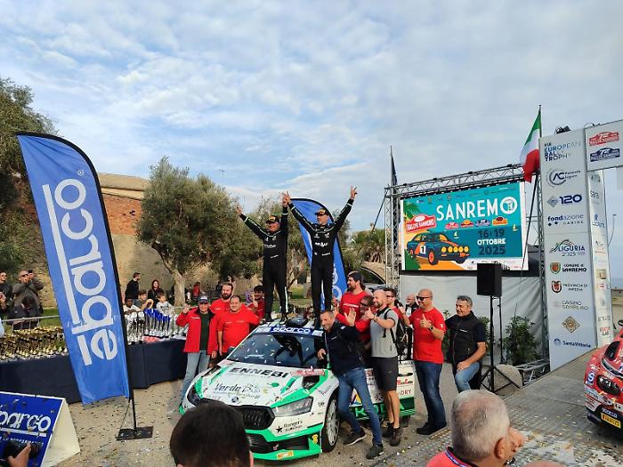Lorenzo Granai campione italiano di rally