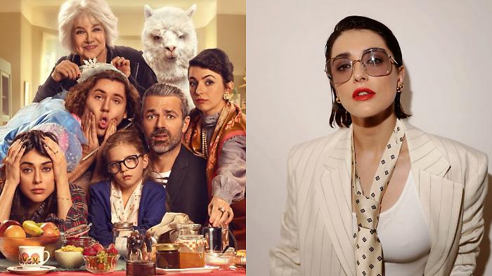 L'attrice umbra Valentina Lodovini ospite oggi a Domenica In per presentare il film Una famiglia sottosopra: "&Egrave; stato super interessante"