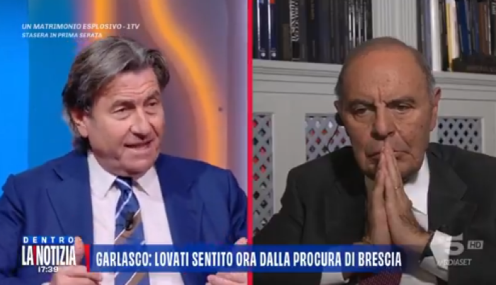 De Rensis e Bruno Vespa