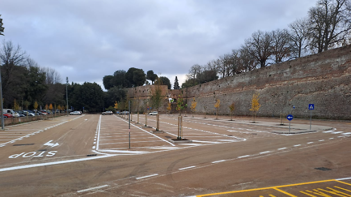 Il nuovo parcheggio ex Campino