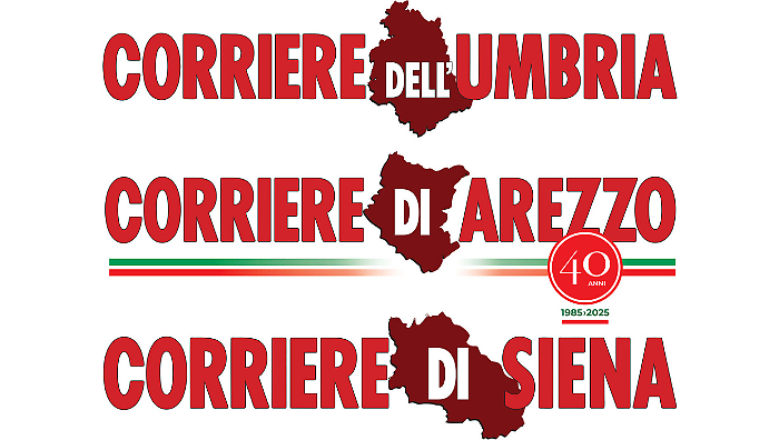 Oggi la testata del Corriere di Siena  in rosso per il 25 novembre: un segno per richiamare l’attenzione sulla violenza contro le donne
