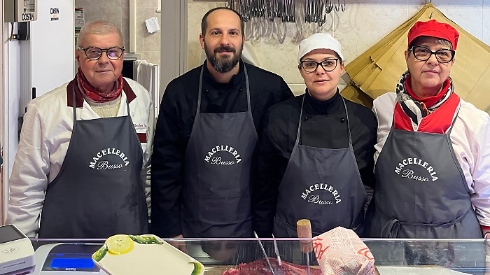 Riapre la storica macelleria Busso