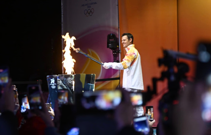 Matteo Betti tedoforo