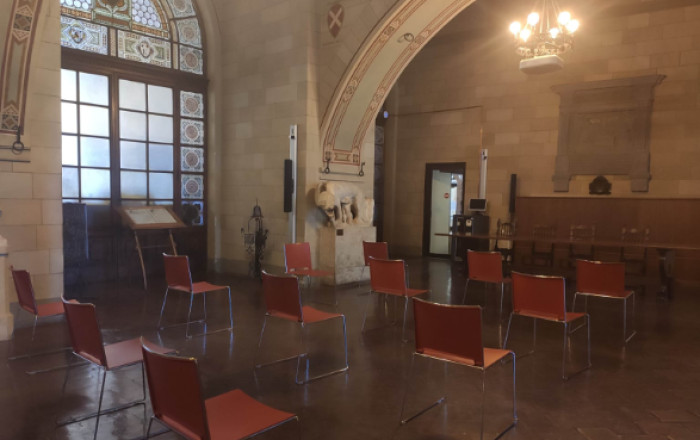 Sala delle Lupe, Palazzo Pubblico