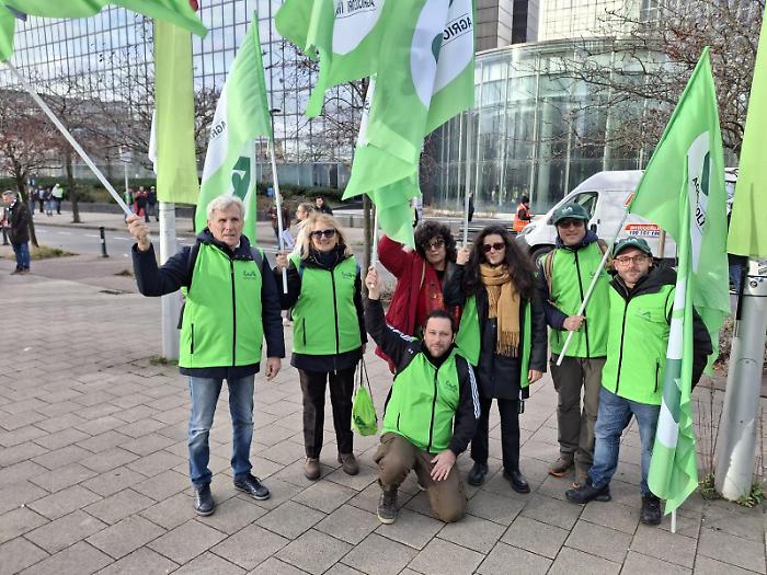 agricoltori senesi a Bruxelles