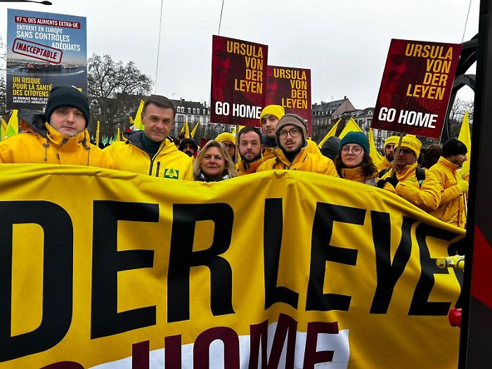protesta a Strasburgo