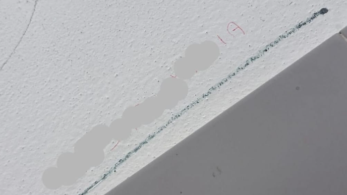 Scritta bagni Sarrocchi