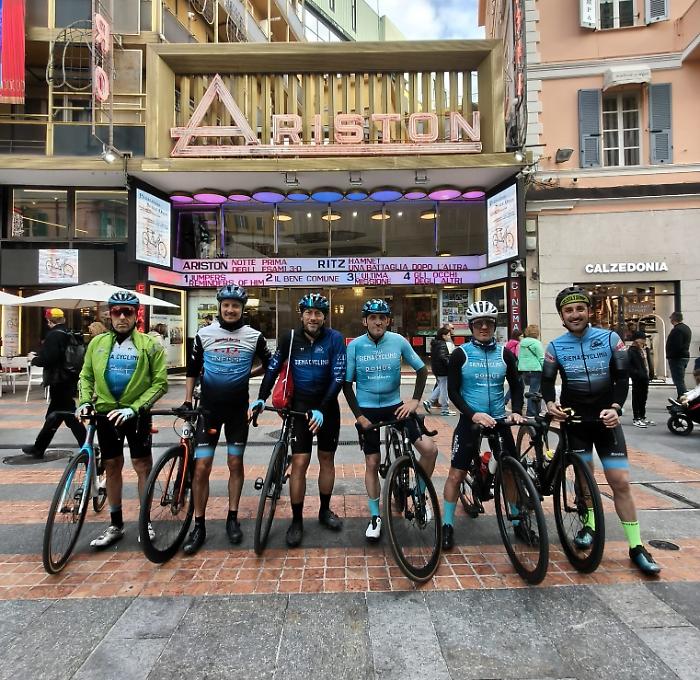 Team Siena Cycling alla Milano-Sanremo Gran Fondo