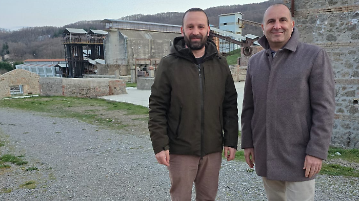 Volpini e l'assessore Barontini