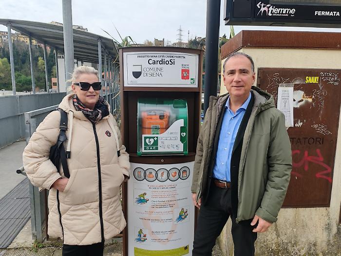 Francesca Cesareo e l'assessore Giordano