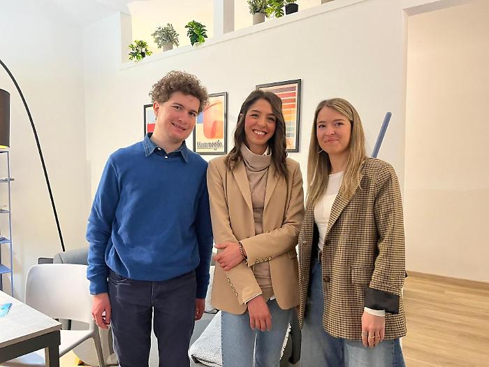 Bernardino Ermini, responsabile accoglienza - Claudia Paccani ed Elisa Guerri, Cooperativa Tabit