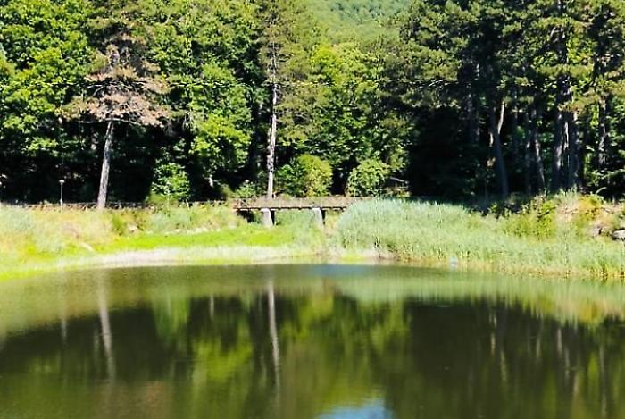 Laghetto verde di Abbadia San Salvatore