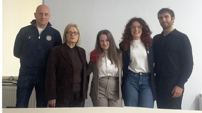 Consegnata la seta per il Drappellone a Teodora Axente