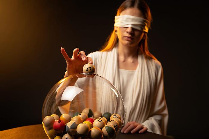 la dea bendata estrae i numeri