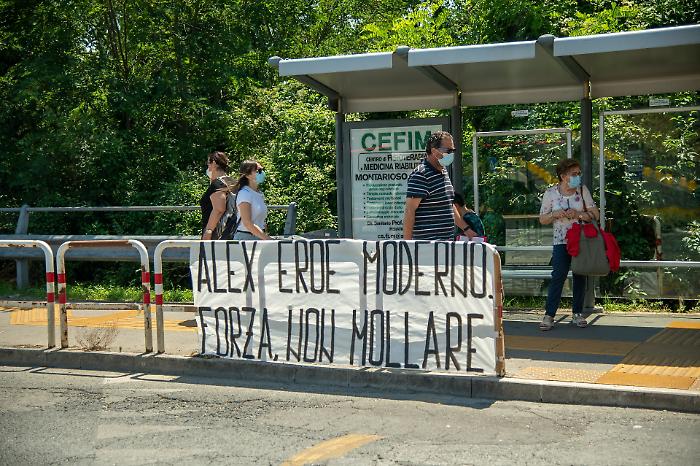 striscione per zanardi scotte 2020