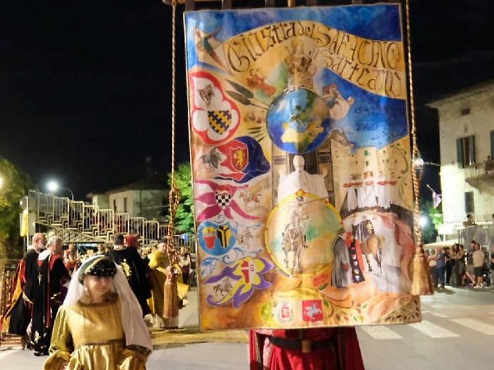 palio per la Giostra del Saracino