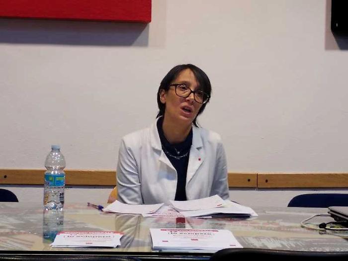Alice D'Ercole (segretaria generale della Cgil di Siena)