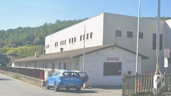 Il salumificio a Rigomagno