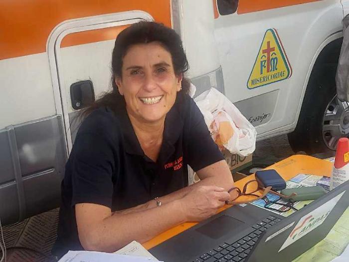 Alessandra Fanetti (presidente Pubblica Assistenza di Siena)