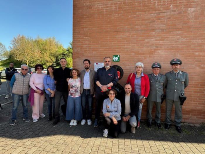 defibrillatore alla Coroncina