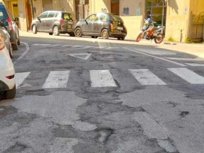 Lavori di riasfaltatura