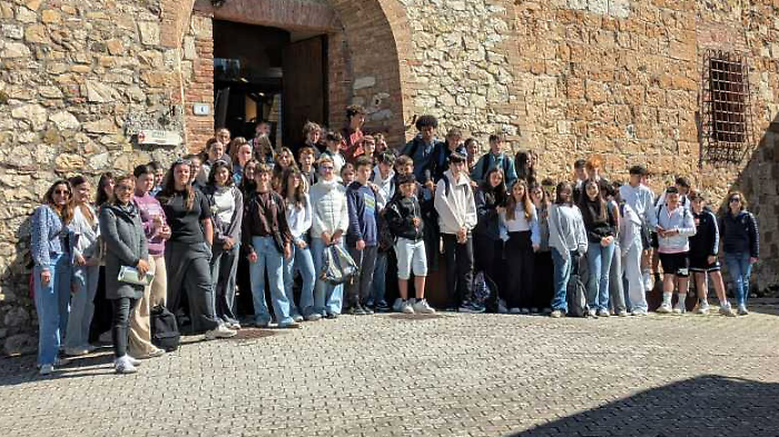 Scambio culturale tra gli studenti della secondaria Fucini e i giovani di Le Teil
