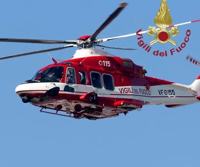 elicottero vigili del fuoco
