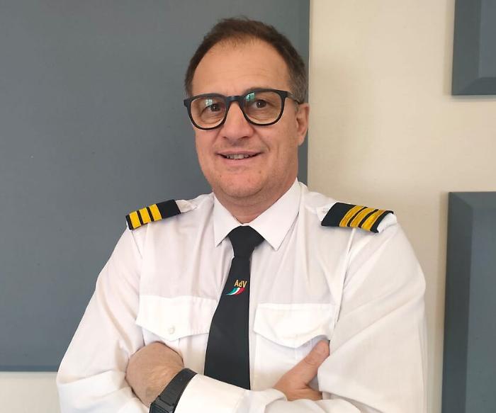 Arezzo, da portiere del record a pilota di aerei. La seconda vita di Andrea Lodovini