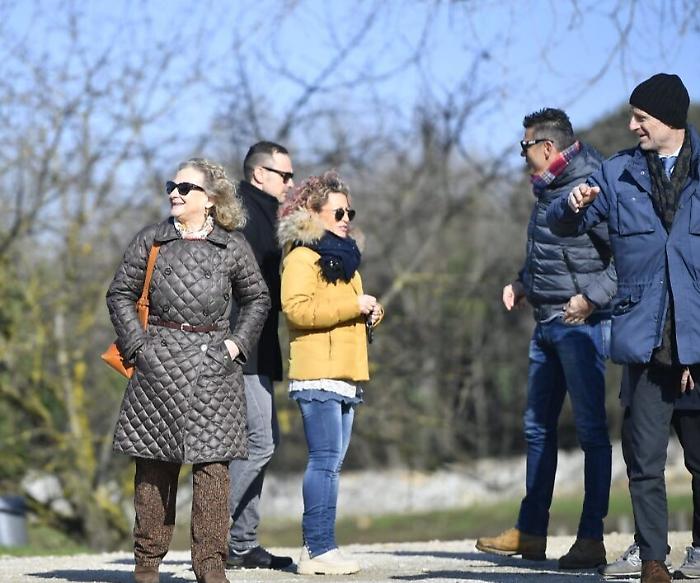 Siena, il sindaco Nicoletta Fabio alle previsite: "Avere così tanti cavalli è una buona notizia"