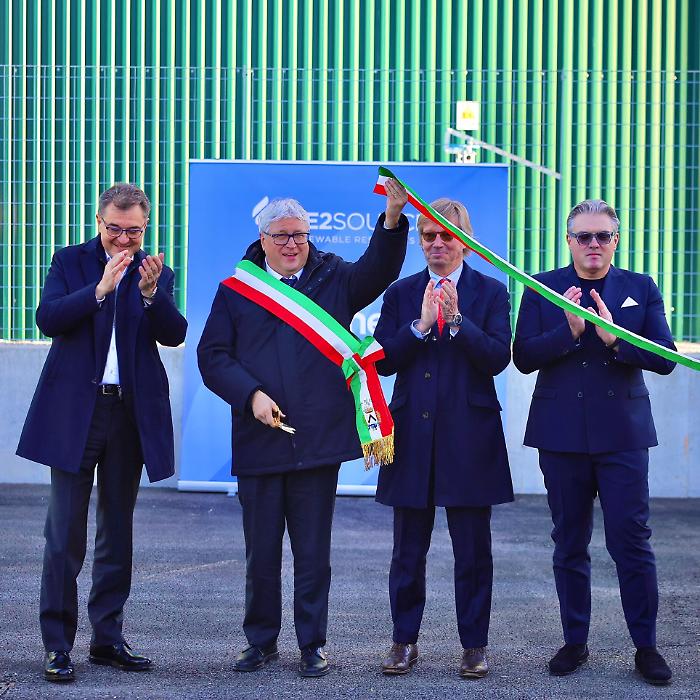 Inaugurato a Udine il nuovo polo di produzione di biometano