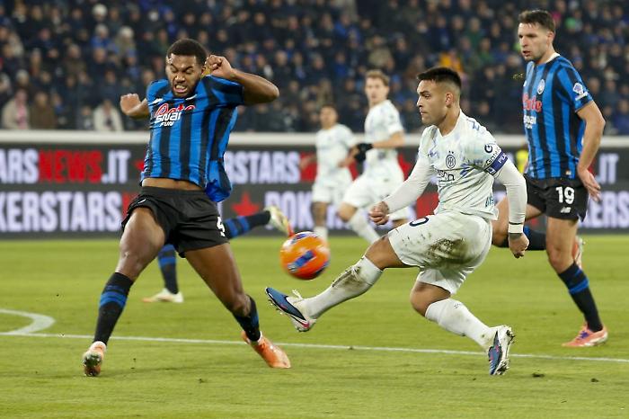 Lautaro manda ko l'Atalanta, l'Inter resiste in vetta