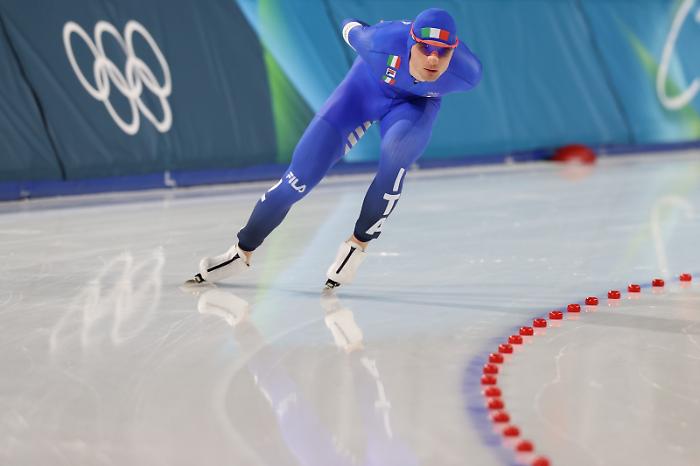 Lorello bronzo nei 5000 uomini di pattinaggio velocit&agrave;