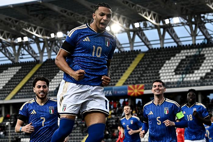 L'Under 21 travolge la Macedonia a Empoli, gli azzurrini vincono 4-0