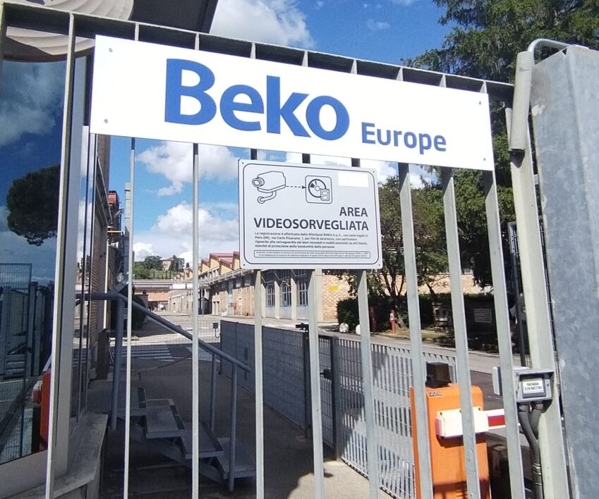 stabilimento senese di Beko Europe