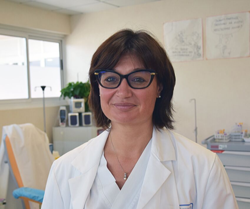 Elena Marchini, direttrice Centro Emotrasfusionale